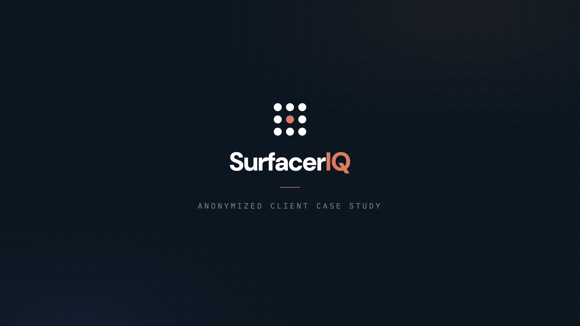 SurfacerIQ client case study video poster